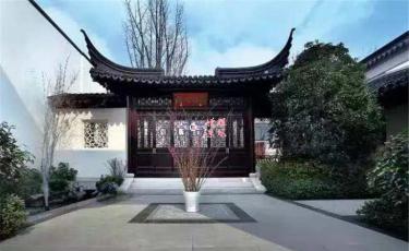 中式园林案例 南京熊猫体育景观2018年7月