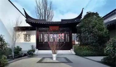 中式园林案例 南京熊猫体育景观2018年7月