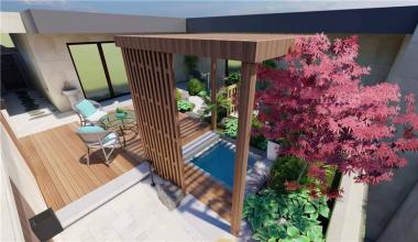 现代别致庭院景观